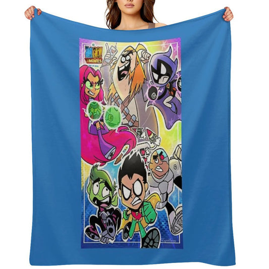 Teen Titans Go! Anti-pilling Throw Blanket