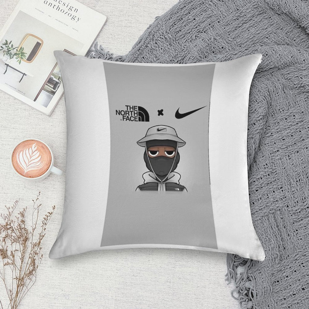 Nike Soft Short Plush Fabric Throw Pillow