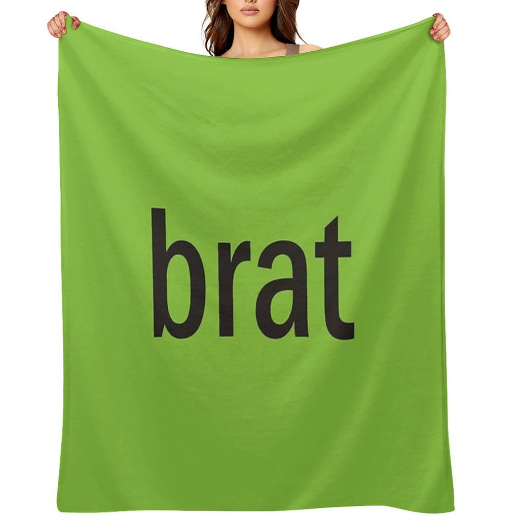 Brat Quick-dry Throw Blanket