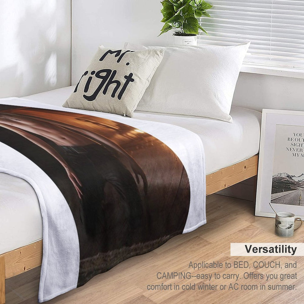 Klaus Mikaelson Travel-friendly Throw Blanket
