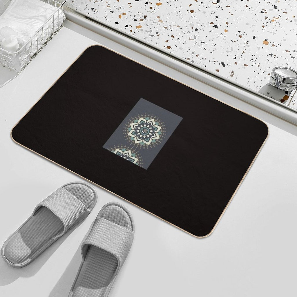 Mandala  Non-Slip Bath Mat