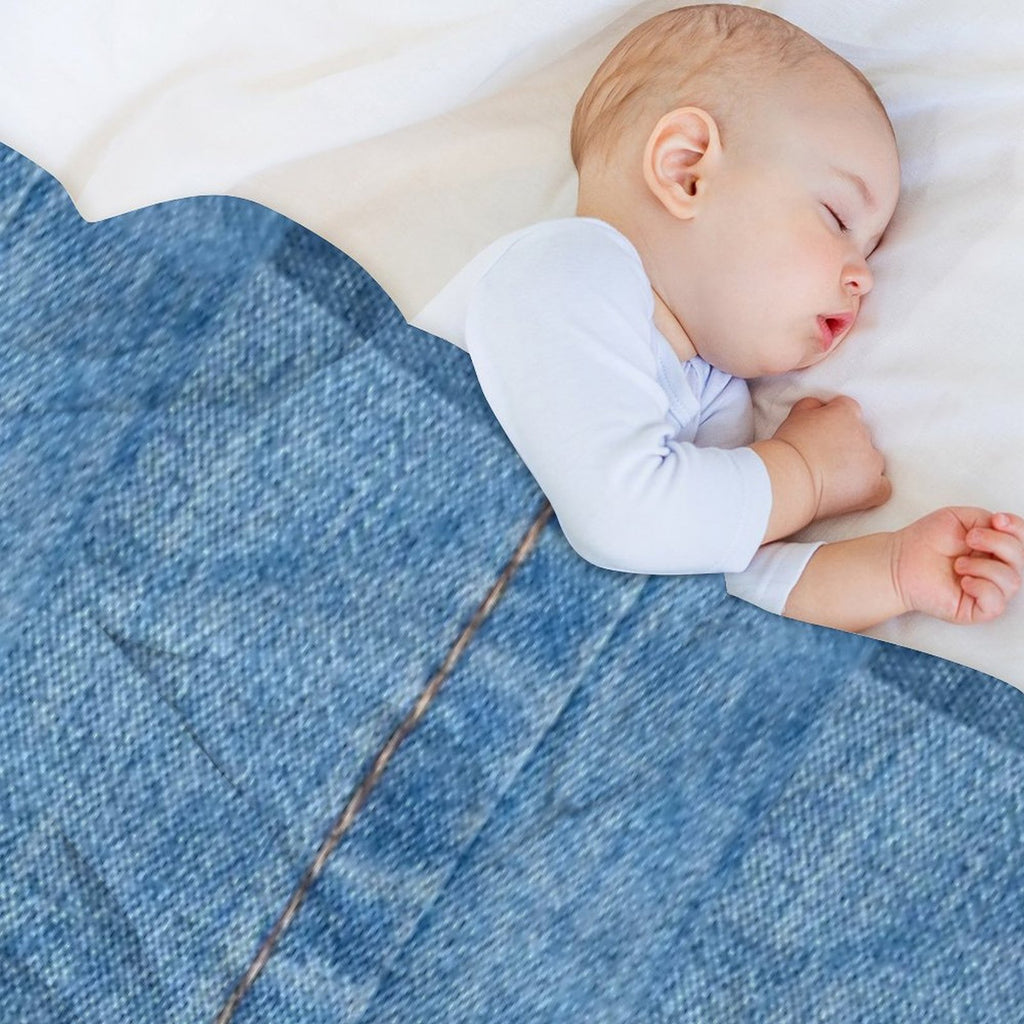 Denim Durable Throw Blanket