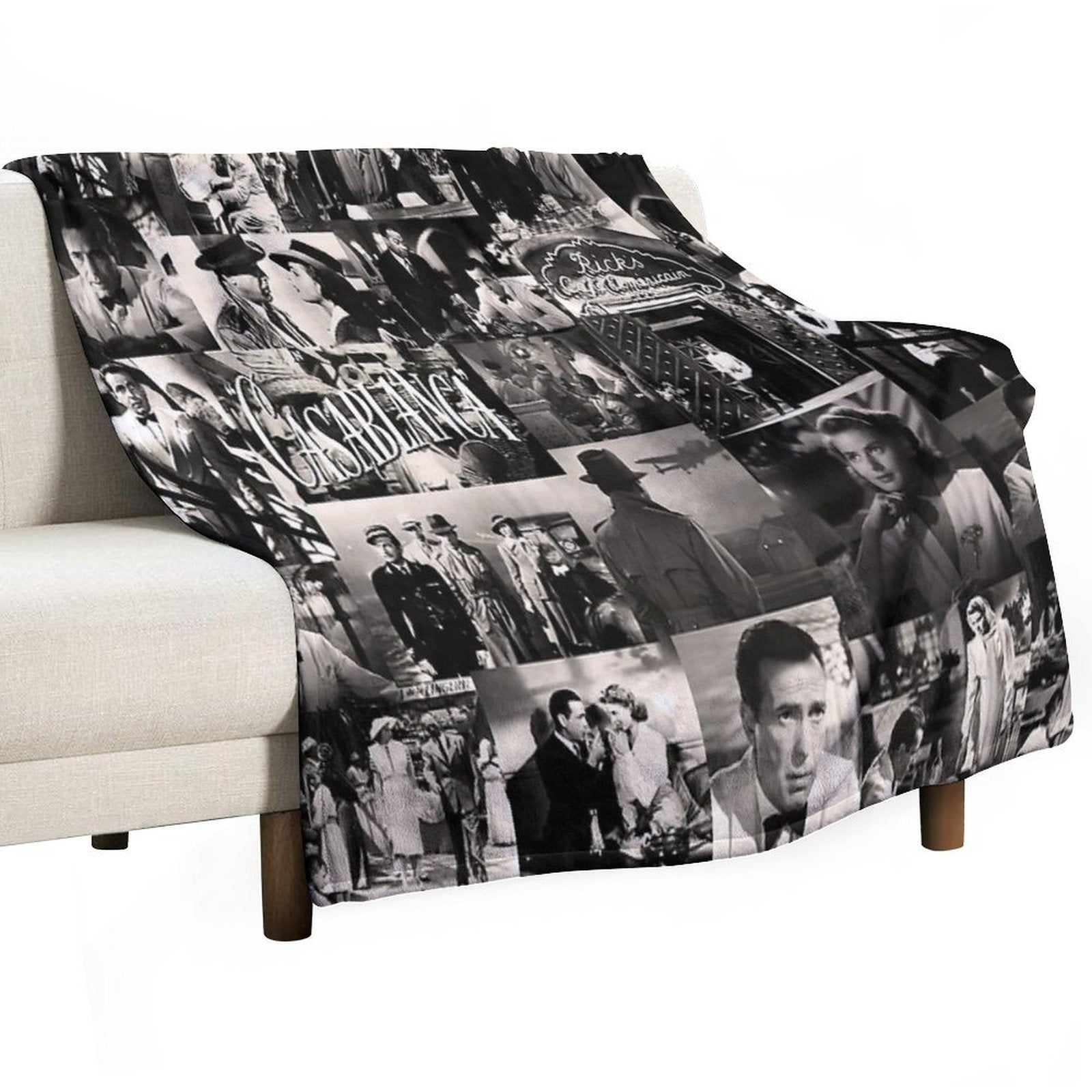 Casablanca Anti-pilling Throw Blanket
