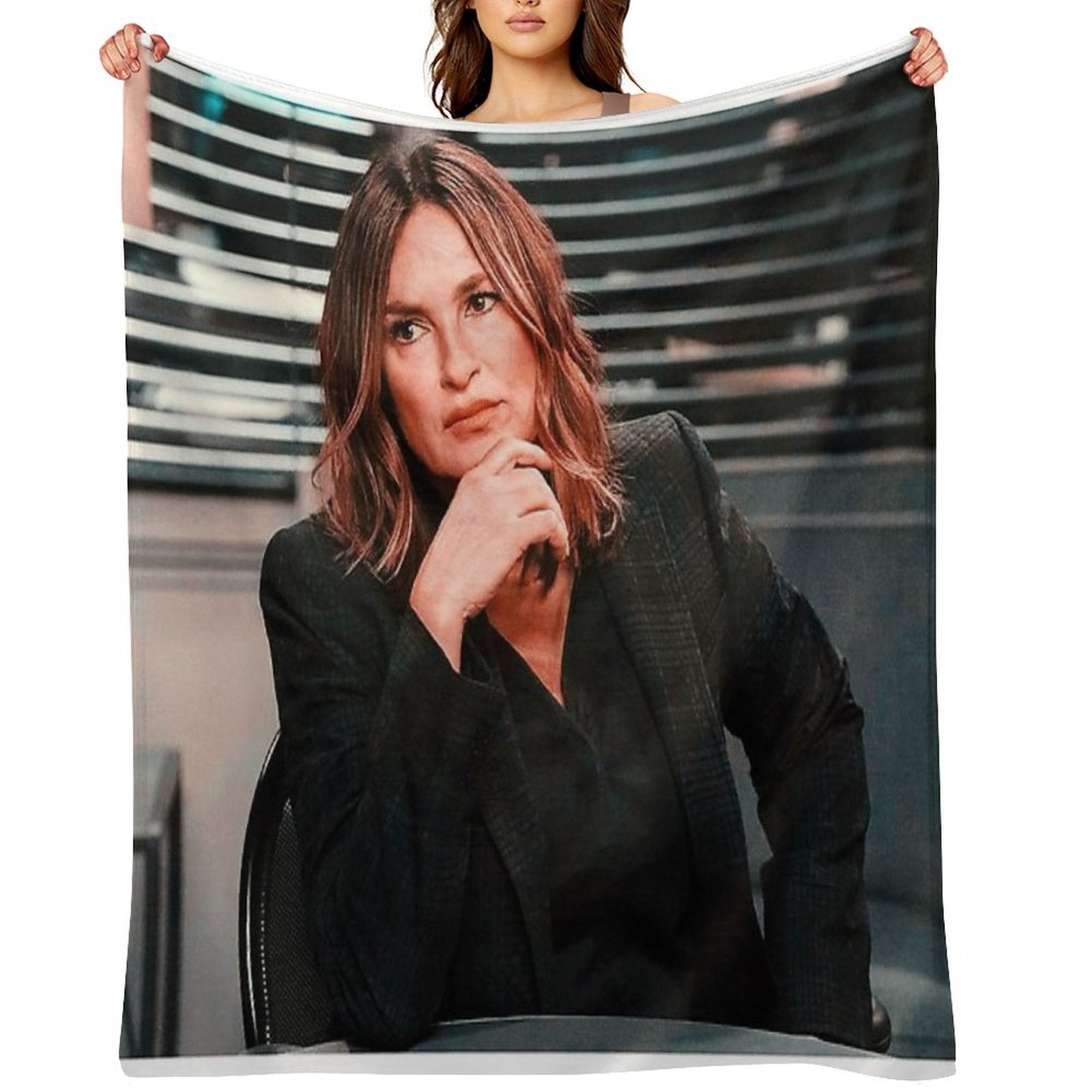 Captain Olivia Benson Quick-dry Throw Blanket