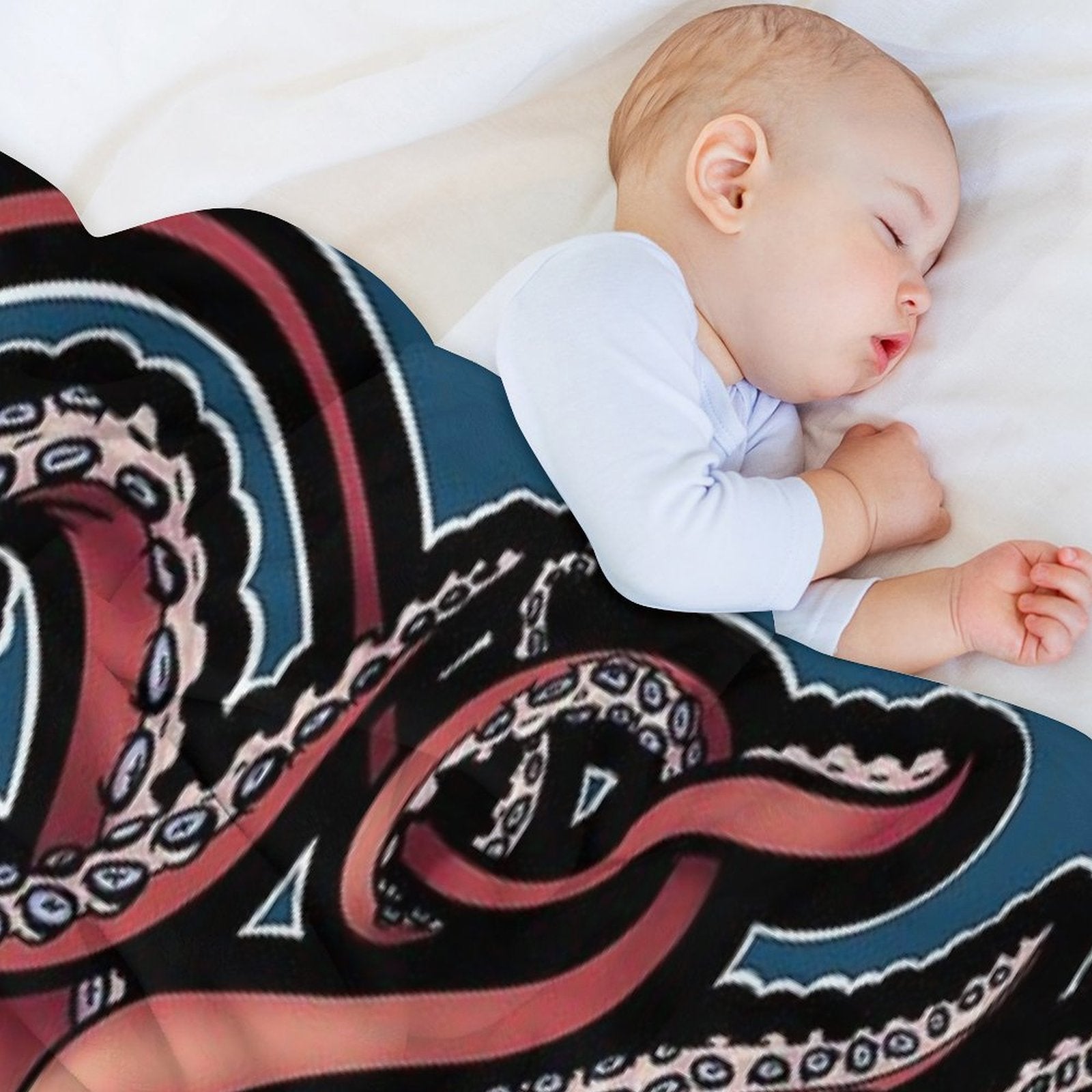 Red Giant Squid Architeuthis Gift-ready Throw Blanket