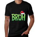 Bruh Christmas Kidsns Boys Funny Christmas Humor Meme  Moisture-wicking T-Shirt