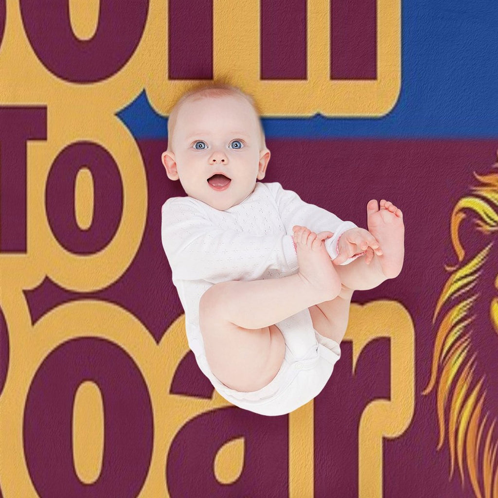 Brisbane Lions Versatility Throw Blanket