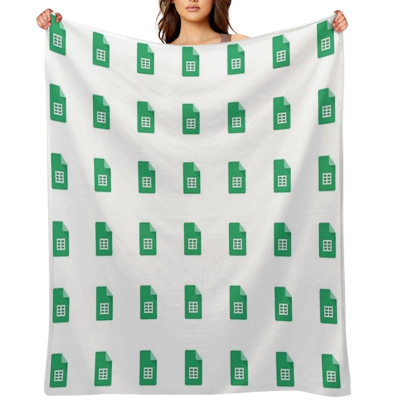 Google Sheets Durable Throw Blanket