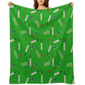 Cricket Pattern Shrink-resistant Throw Blanket