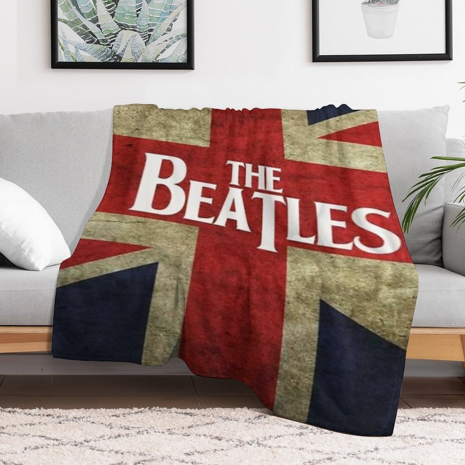 England Compact Throw Blanket