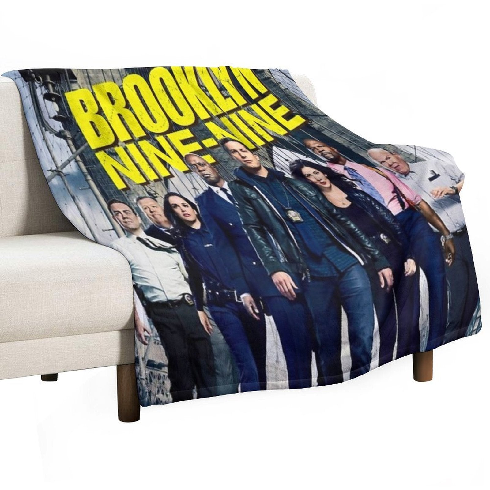 Brooklyn Nine Shrink-resistant Throw Blanket