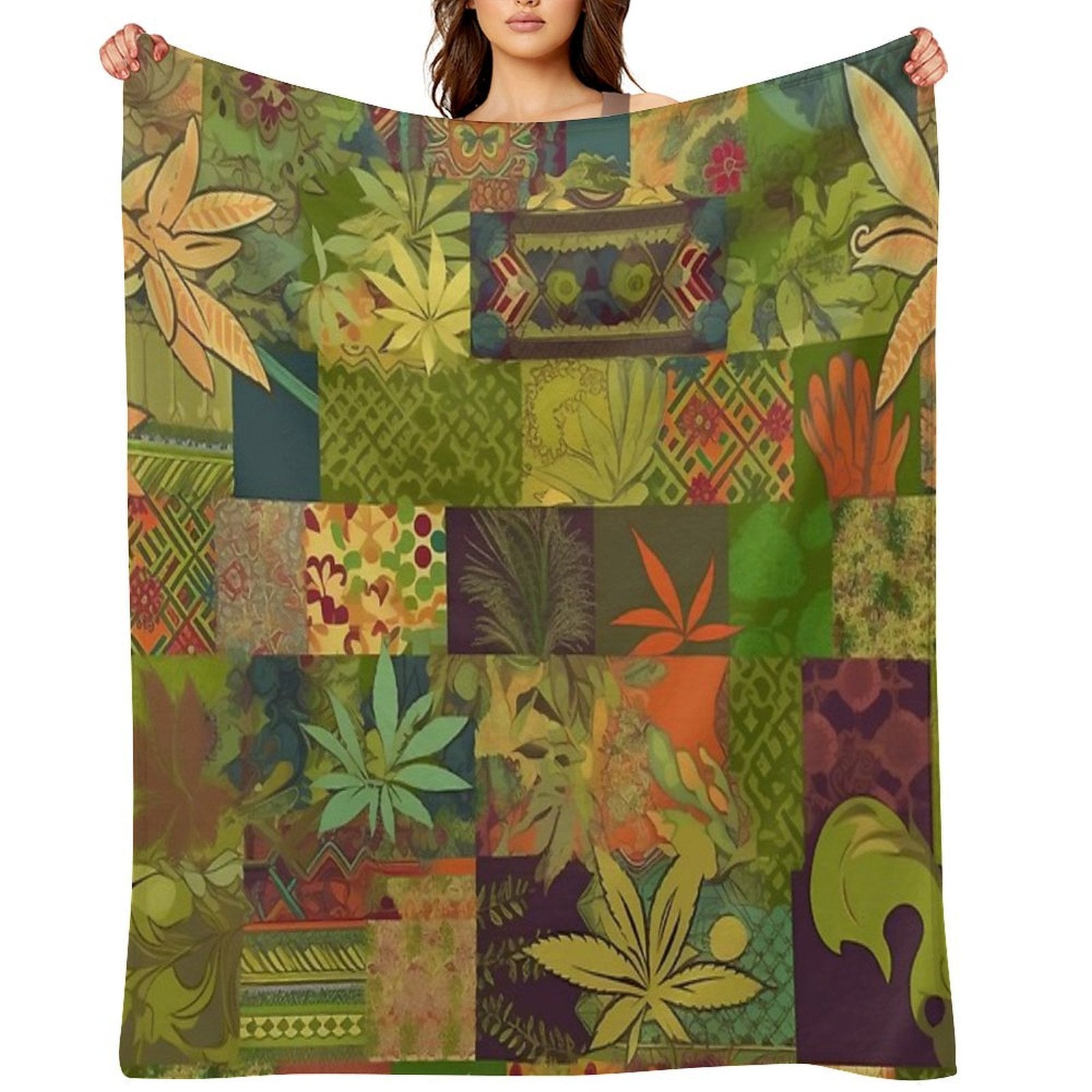 Hash And Cannabis Club Durable Throw Blanket