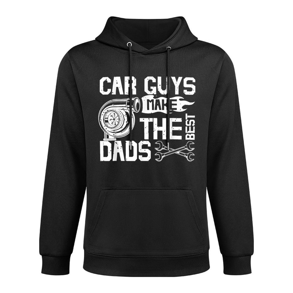 Car Guys Make The Best Dads Fathers Day Mechanic Dad Shape Retention Hoodie