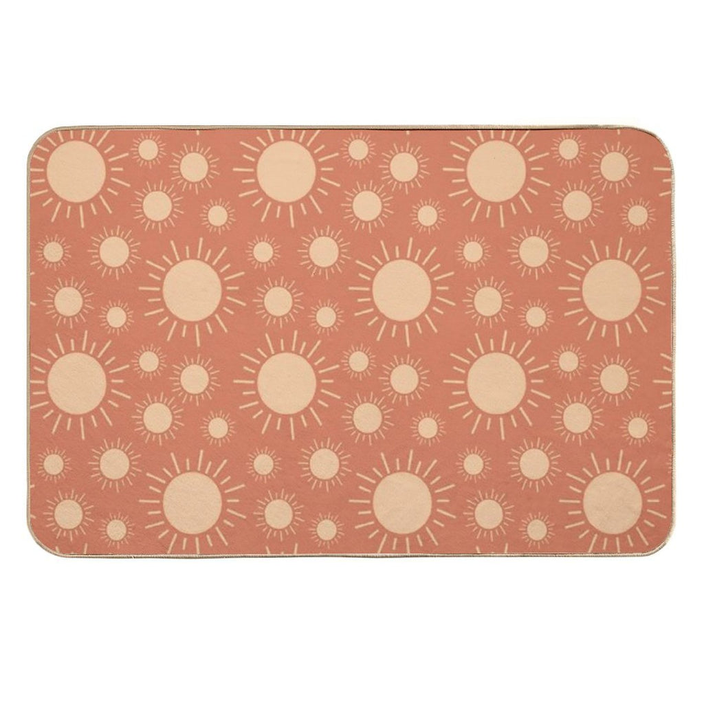 Here Comes The Sunset  Non-Slip Bath Mat