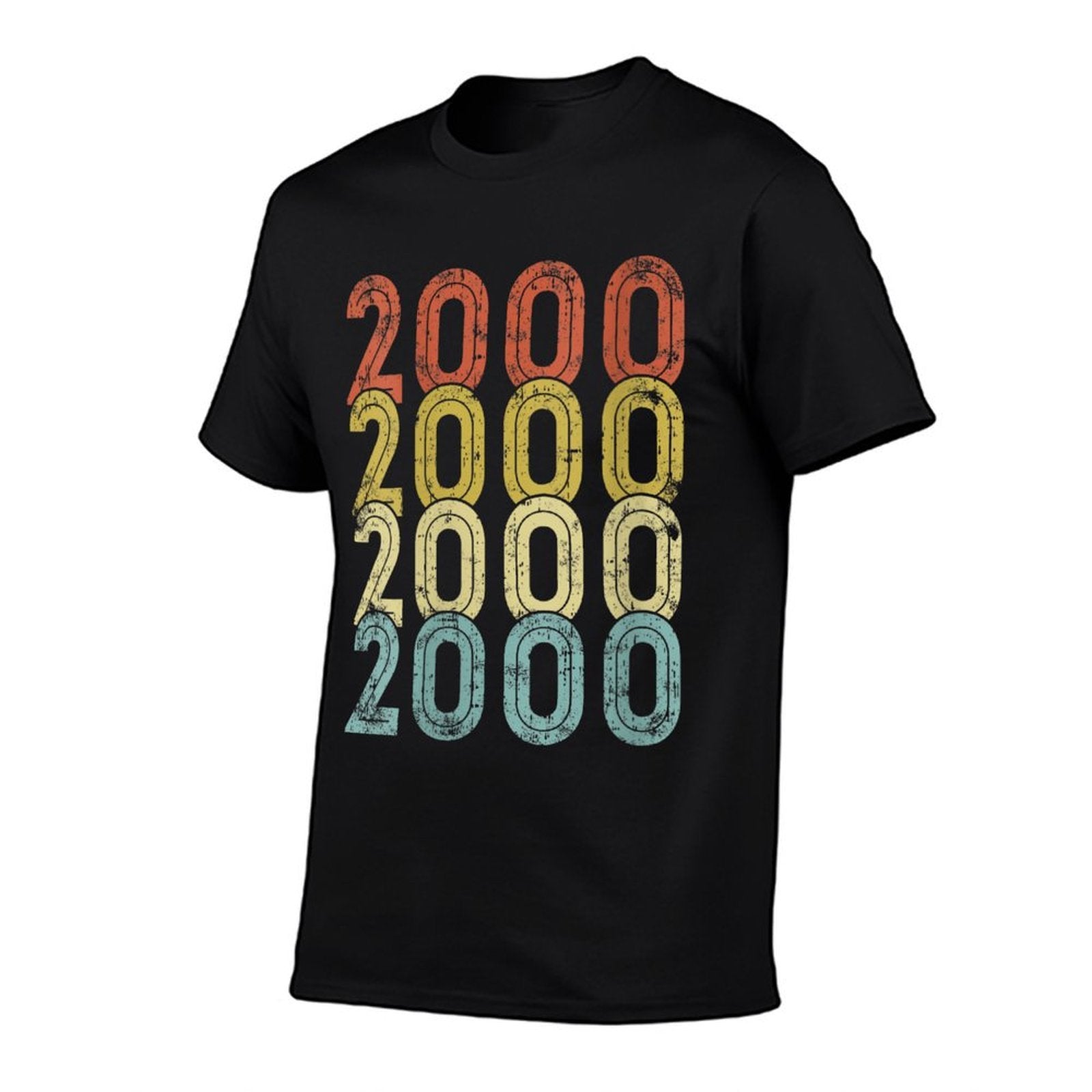 Womens 25 Year Old Birthday Vintage 2000 25th Birthday  Wrinkle-resistant T-Shirt
