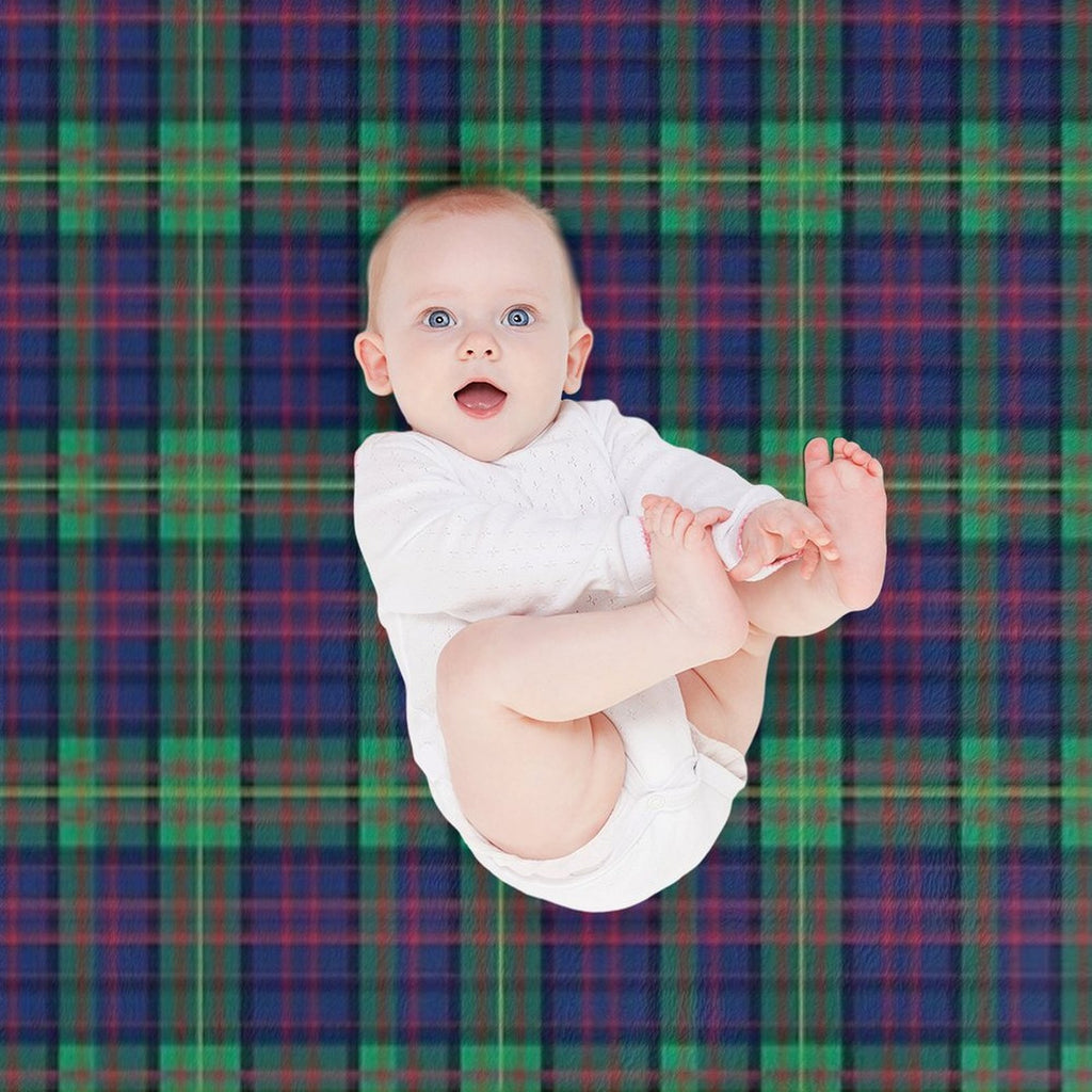 Carnegie Mellon University Tartan Plaid Versatility Throw Blanket