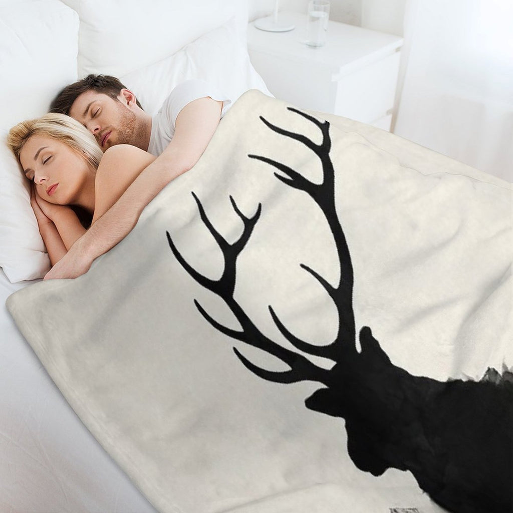 Elk Lightweight Throw Blanket