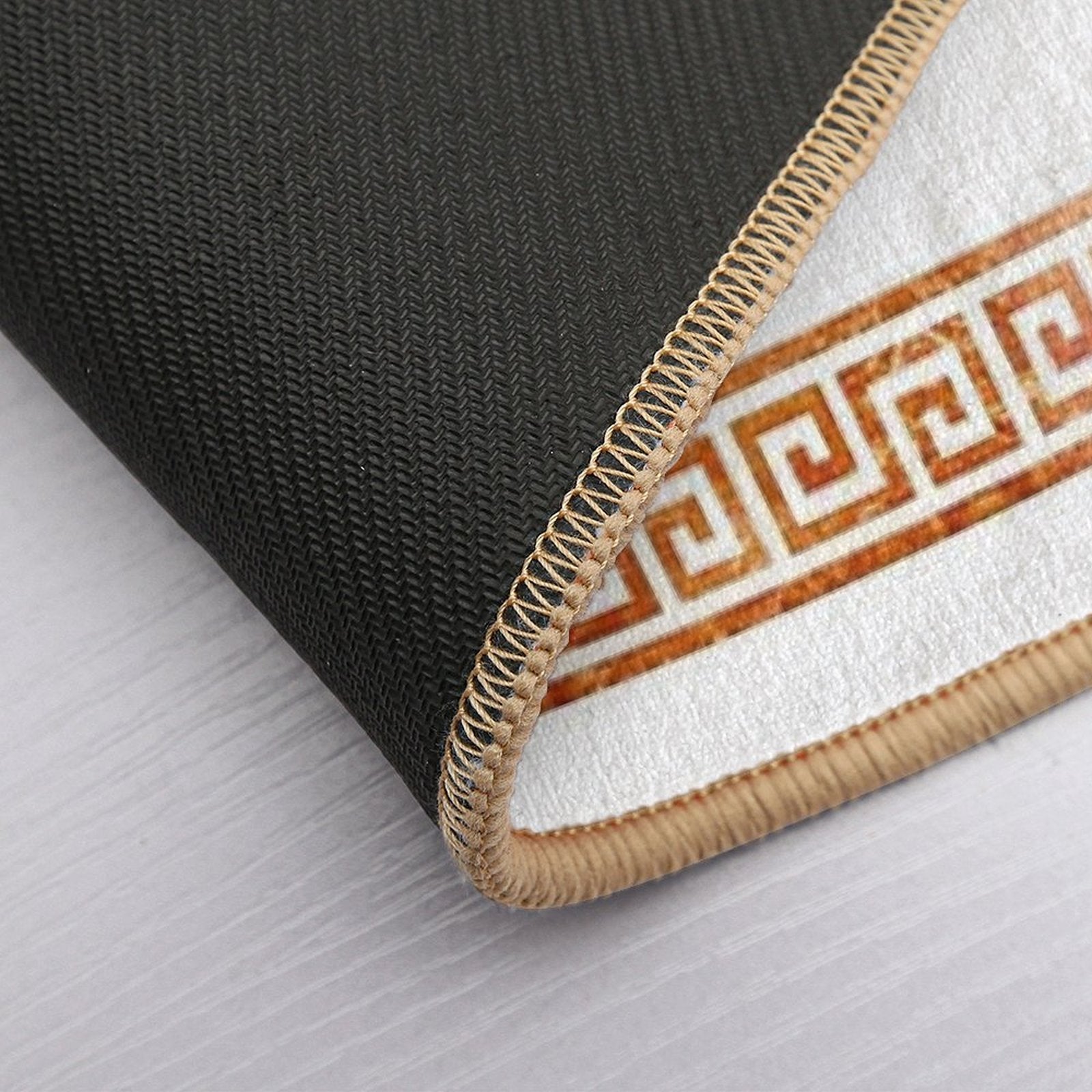 Greek Geometric Pattern  Multi-Purpose Bath Mat