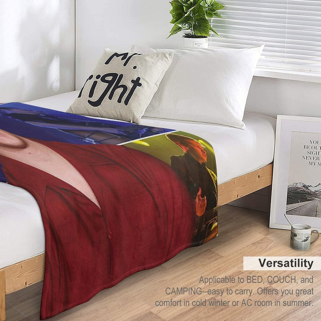 George Tour 2021 Ezra Concert Kokbisa Wrinkle-free Throw Blanket