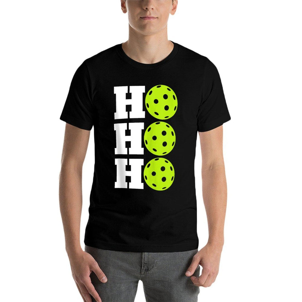 Christmas Pickleball  Trendy Pattern T-Shirt