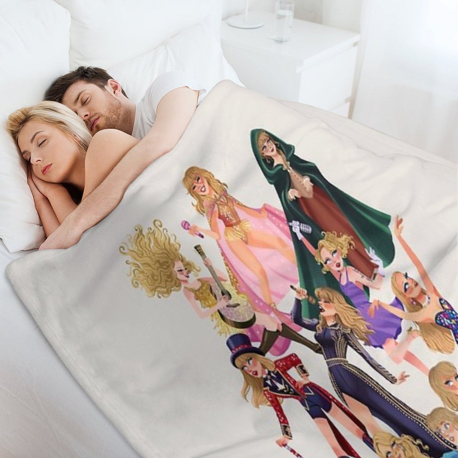 ALL ERAS Wrinkle-free Throw Blanket