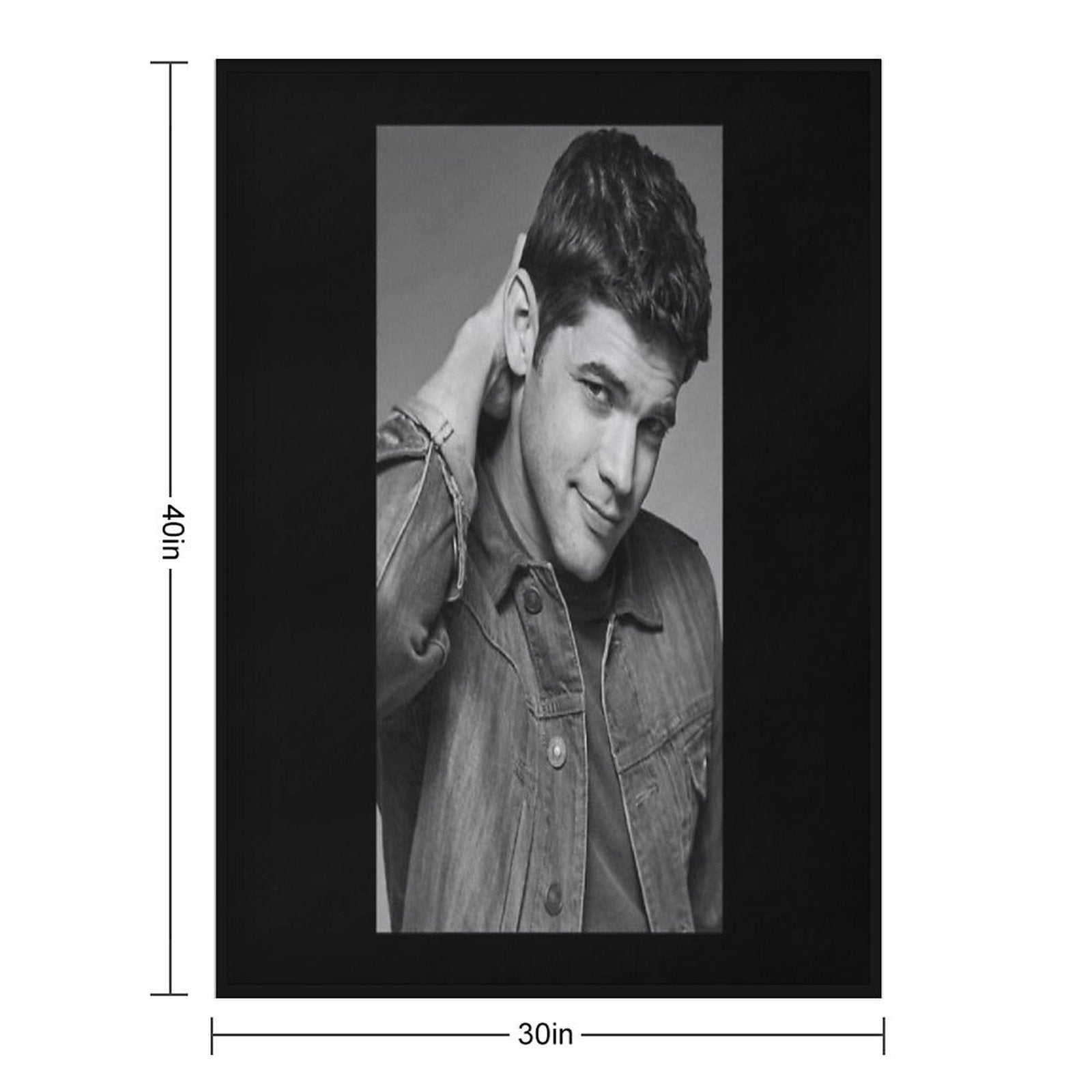 Mens Funny Jeremy Jordan Gift For Music Fans Anti-pilling Throw Blanket