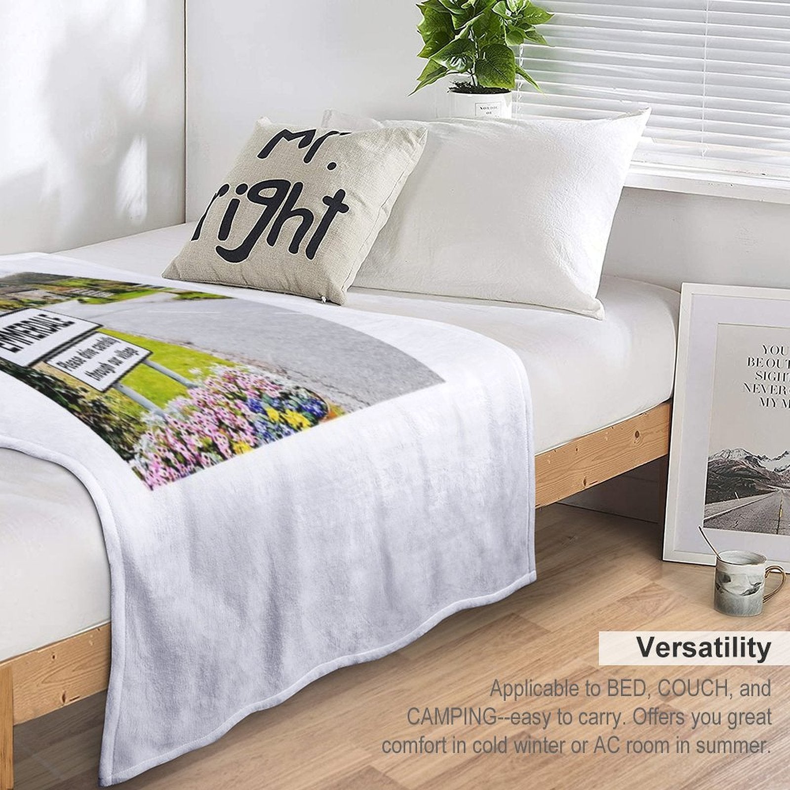 The Village Of Emmerdale Eco-conscious Throw Blanket