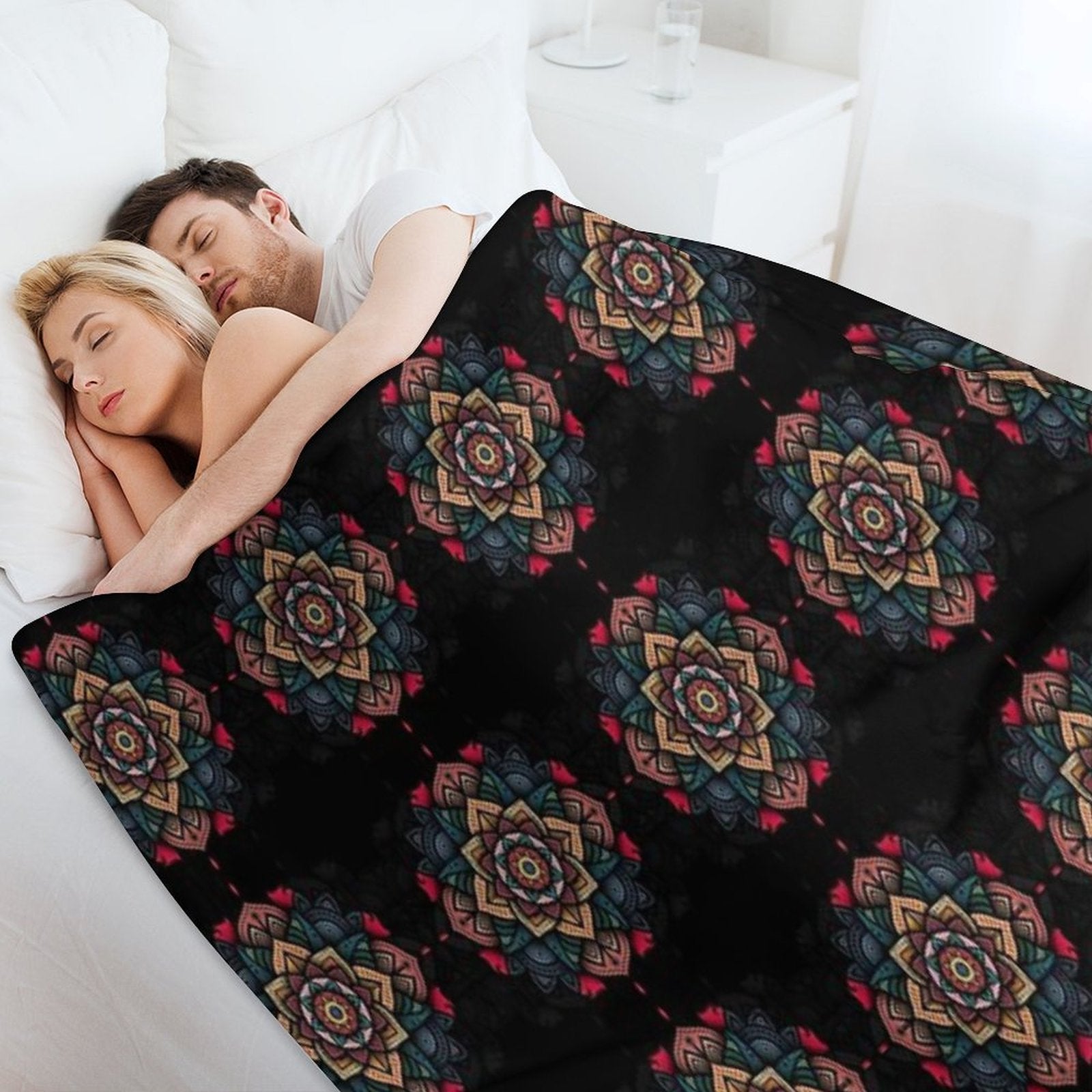 Colorful Style Gift-ready Throw Blanket