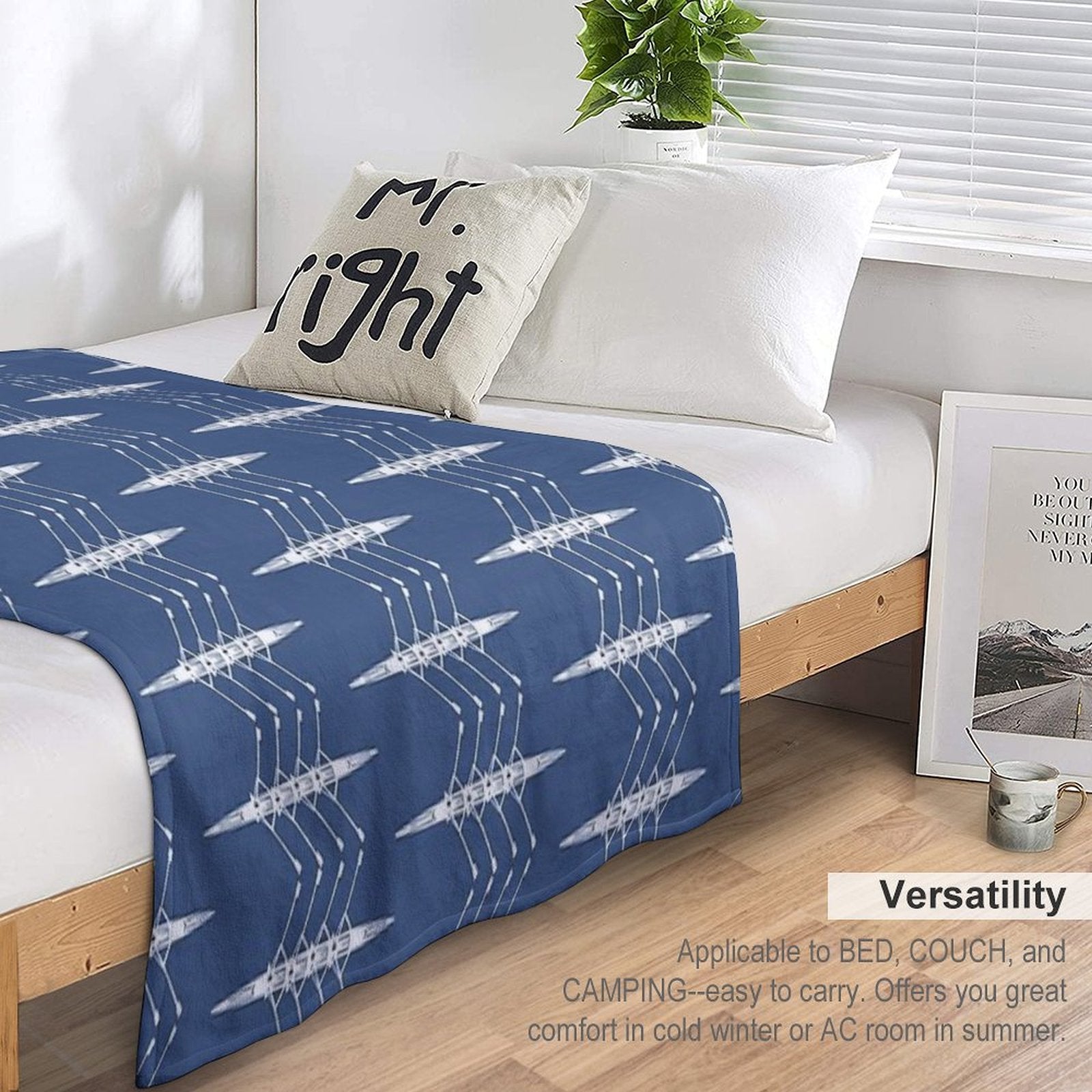 Rowing, Rowing Boat Lightweight Throw Blanket