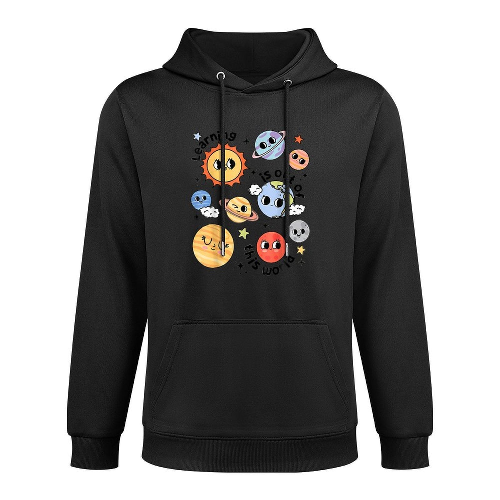 Teacher Space Science Learning Is Out Of World Solar System Customizable Surface Hoodie