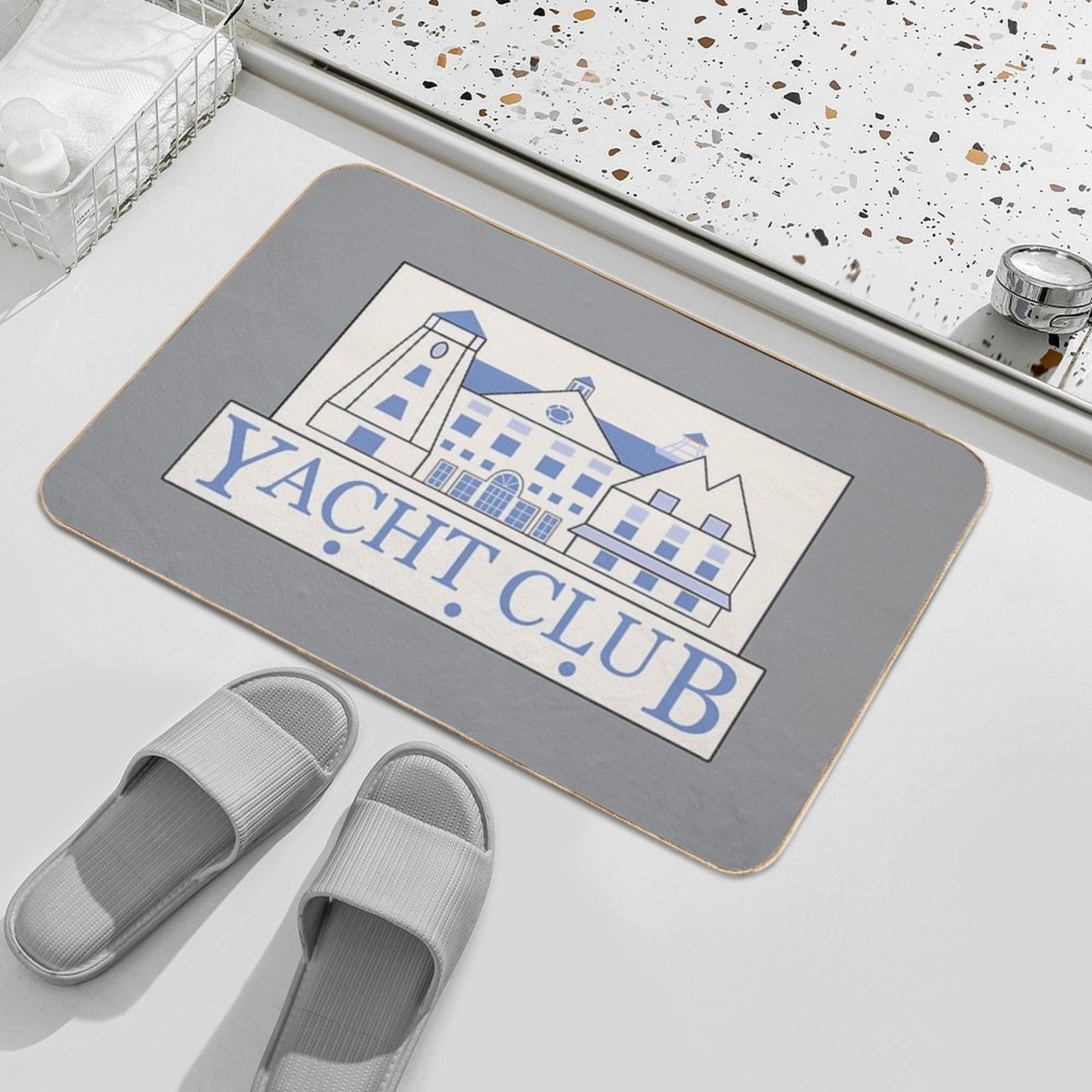 The Yacht Club  Multi-Purpose Bath Mat