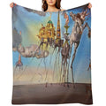 The Temptation of St. Anthony Durable Throw Blanket