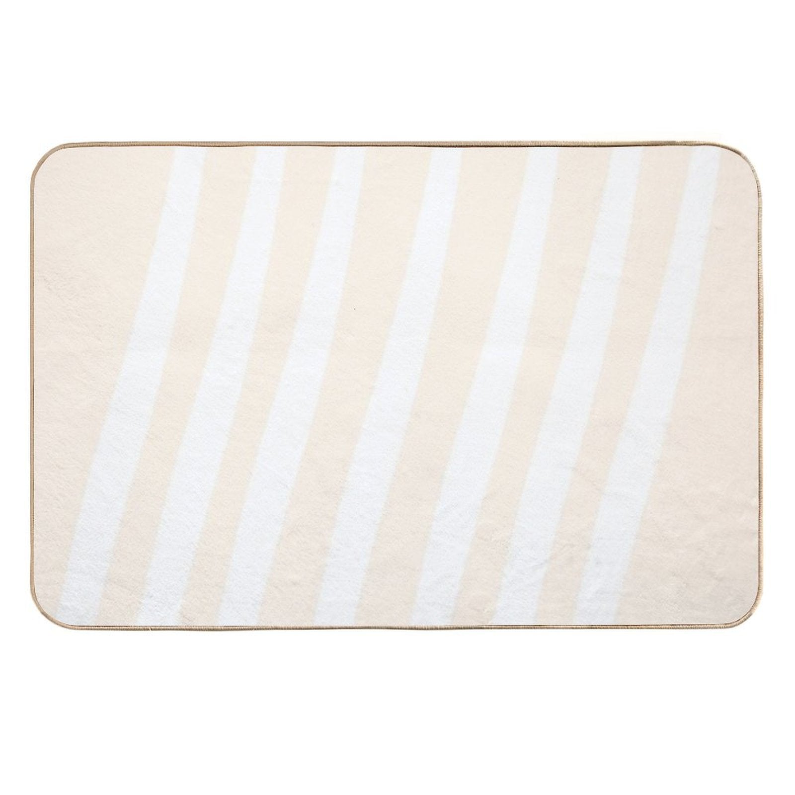 Harmony in Stripes 6, Unique  Long-Lasting Bath Mat