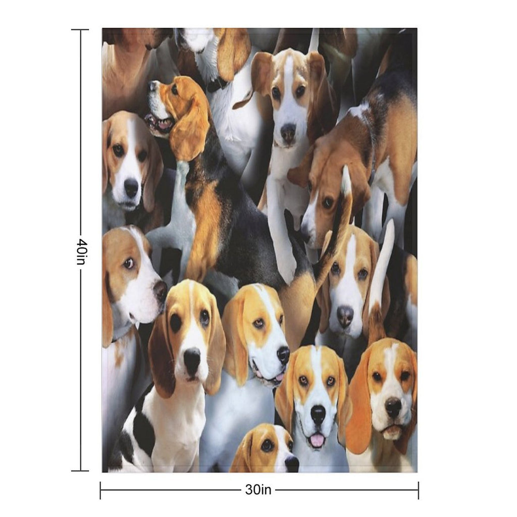 Beagles All-season Throw Blanket