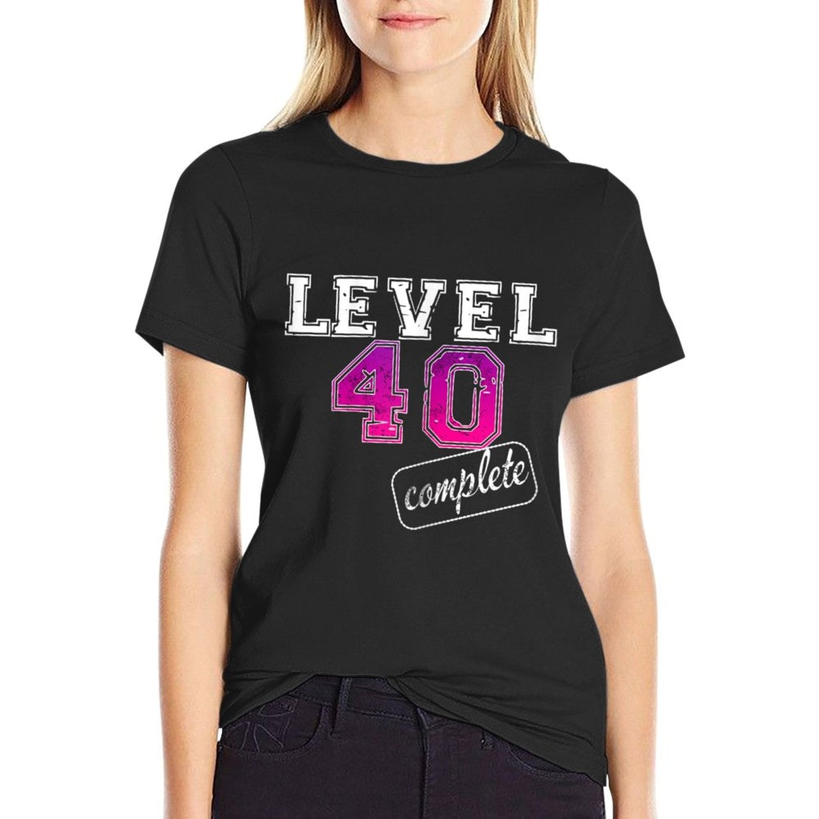 Womens 40th Birthdays for 40 Years Old Woman  Slim-fit Cut T-Shirt