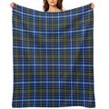 Clan Knox Tartan Velvety-soft Throw Blanket