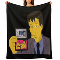 Agent Mulder FBI Eco-conscious Throw Blanket