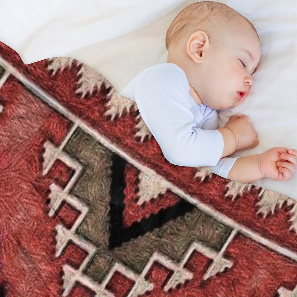 Tribal Pattern 3 Versatility Throw Blanket