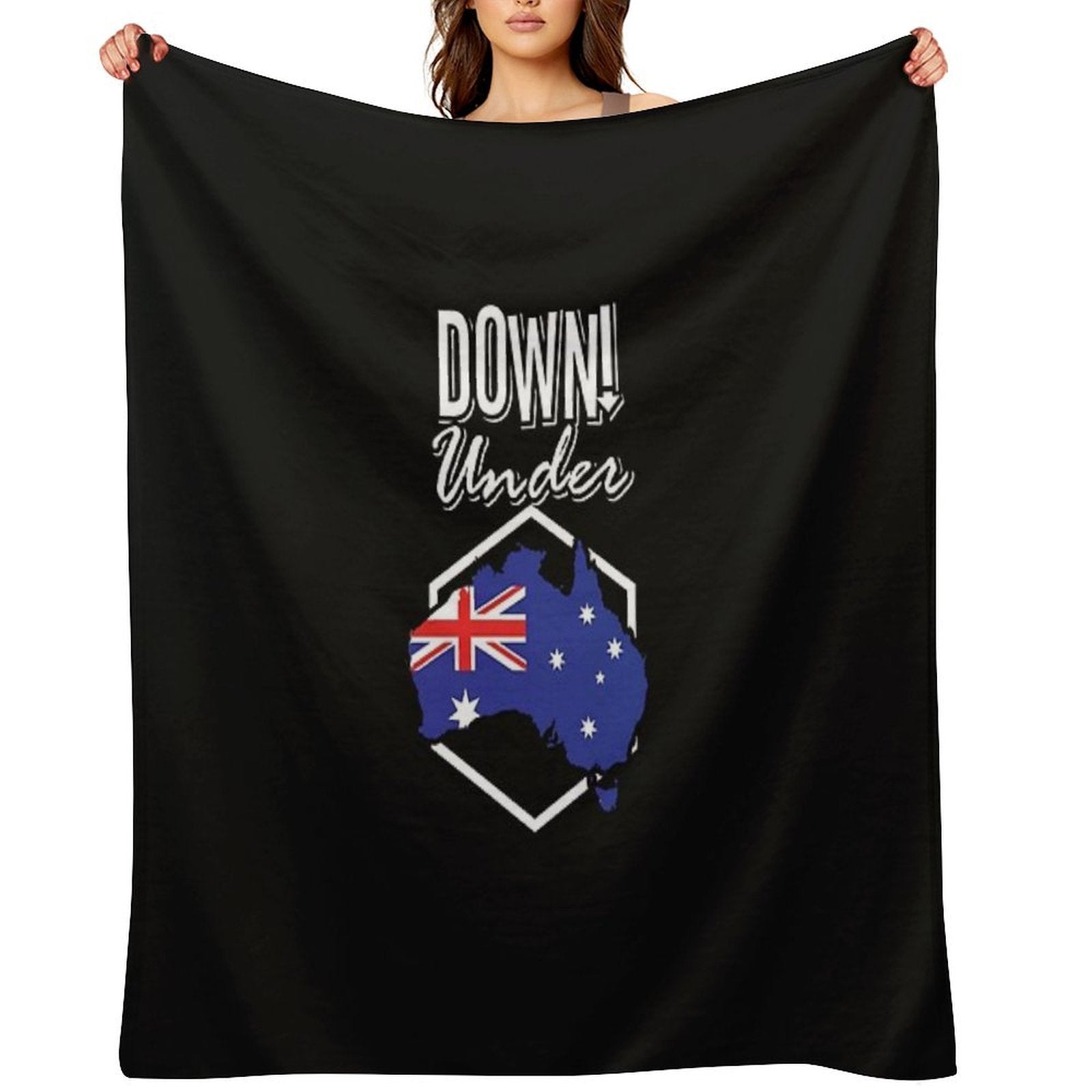 Down Under! Comfort Throw Blanket