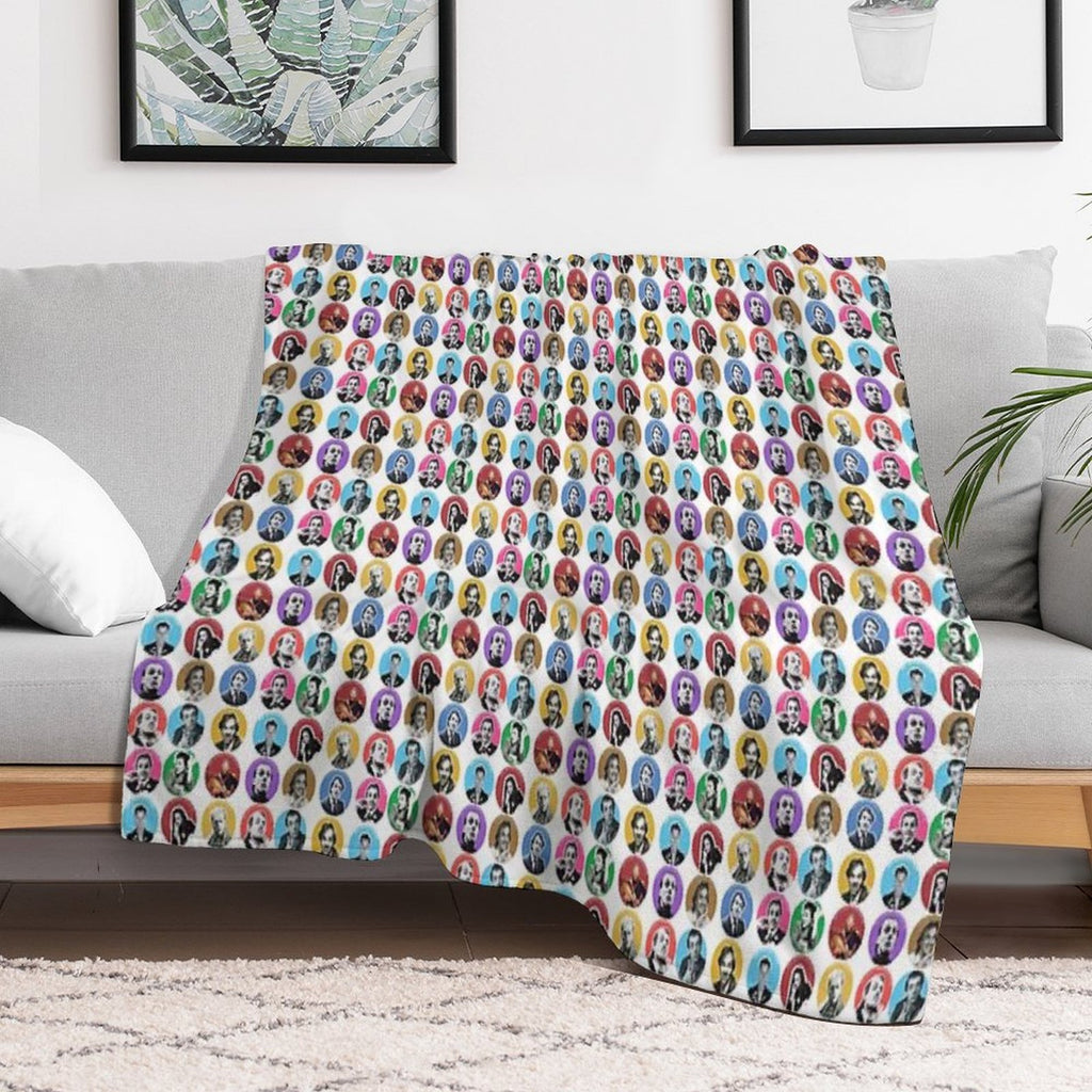 MEGA RIK MAYALL COLLECTION Durable Throw Blanket