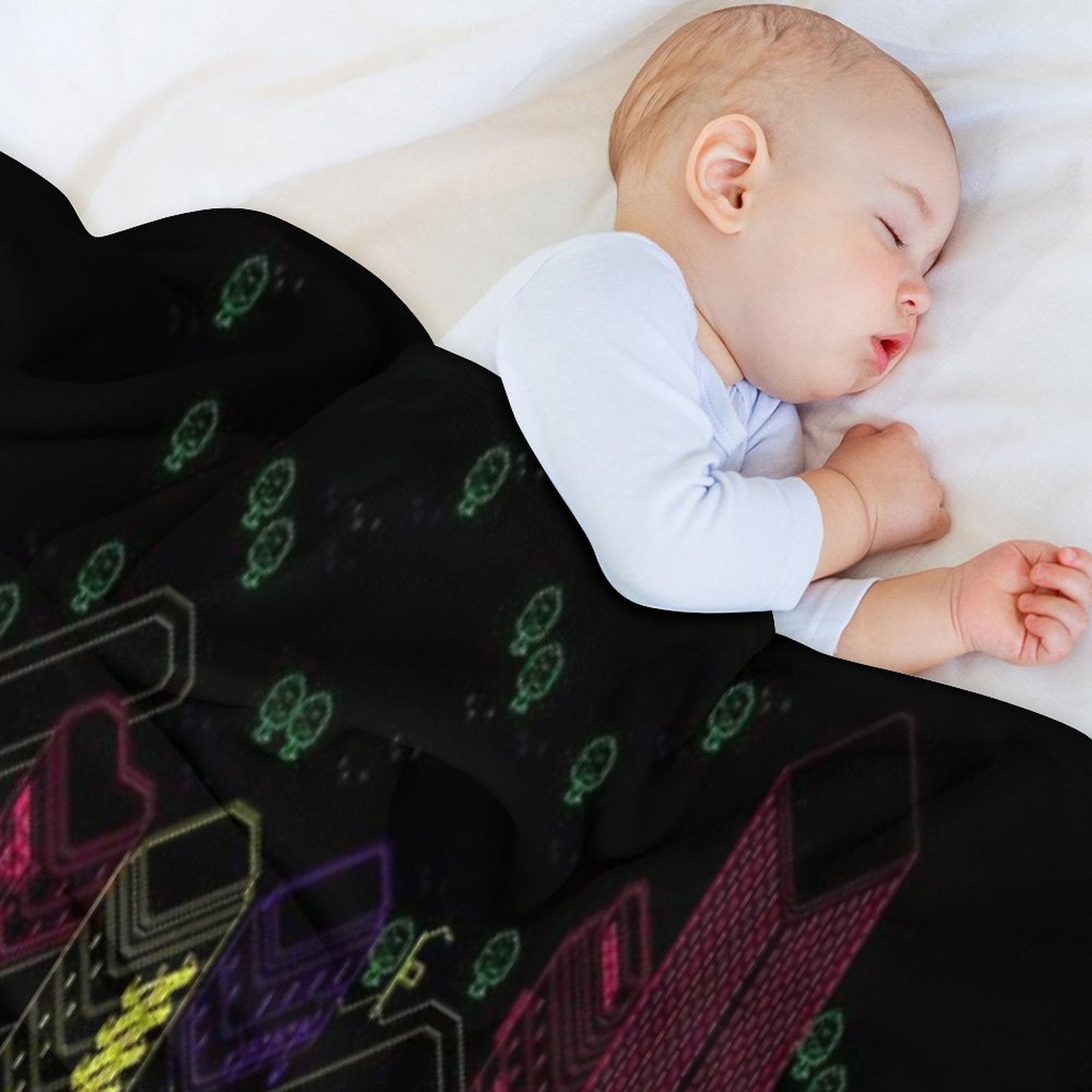 Earthbound - Moonside Full Map Gift-ready Throw Blanket