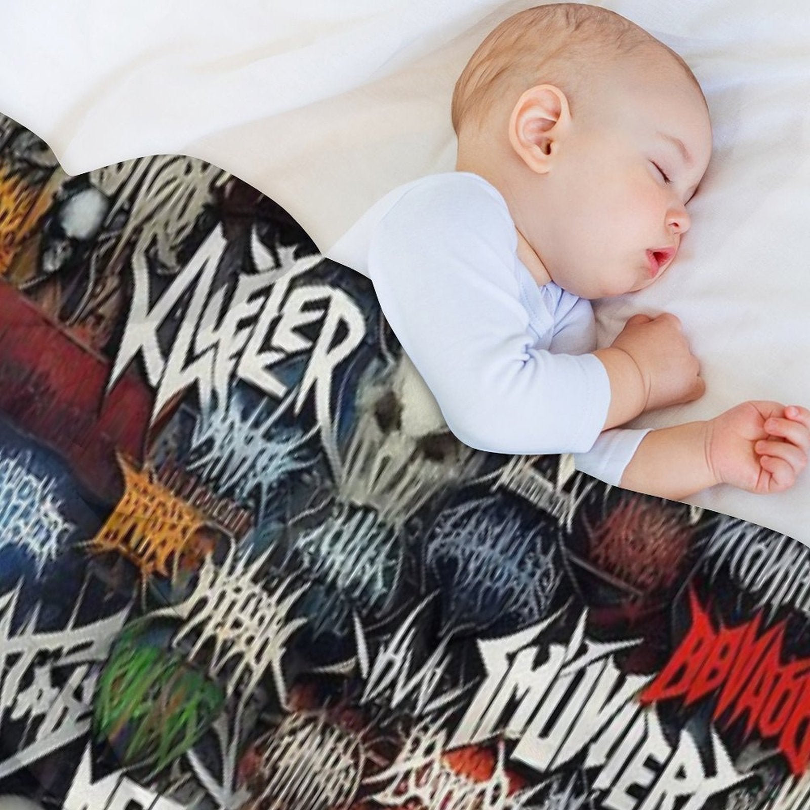 Rock Wall of Fame Shrink-resistant Throw Blanket
