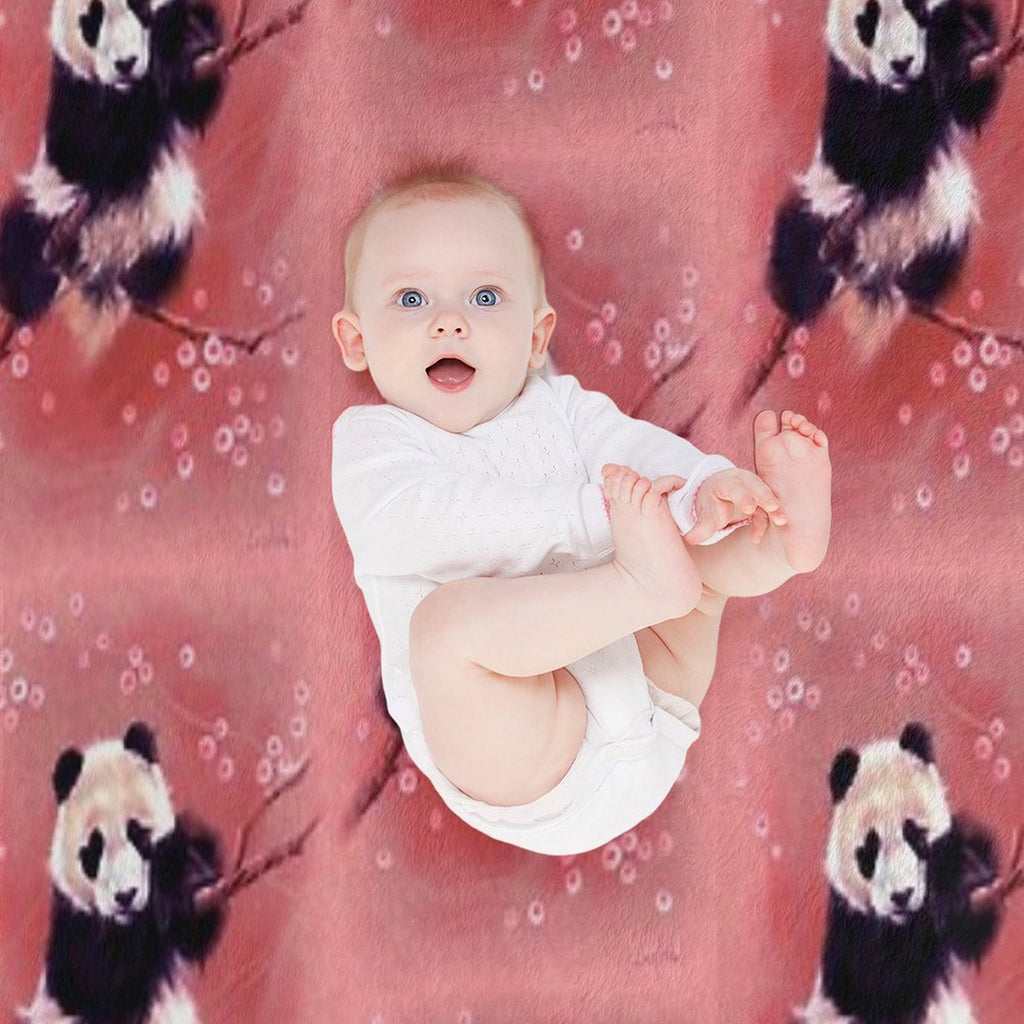 Panda Sustainable Throw Blanket