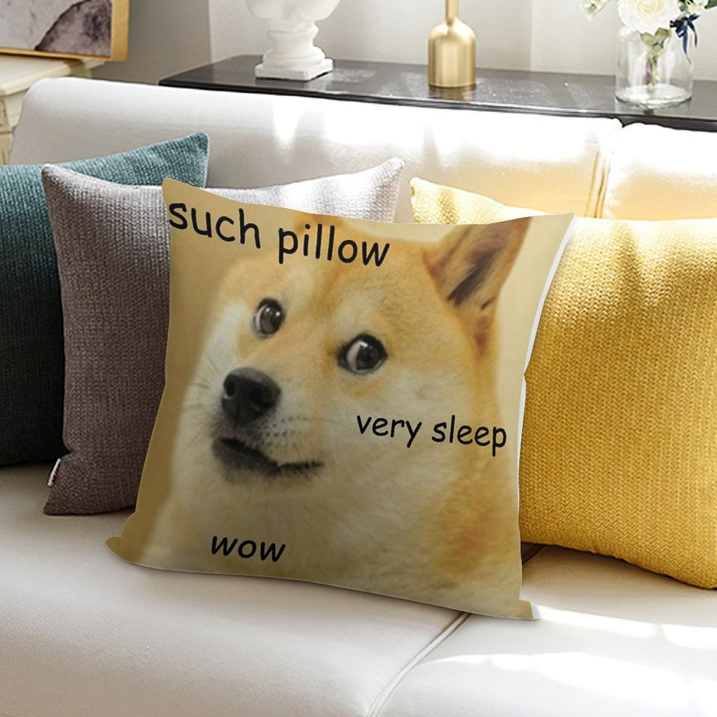 Such Pillow Very Sleep Soft Luxury Feel Throw Pillow