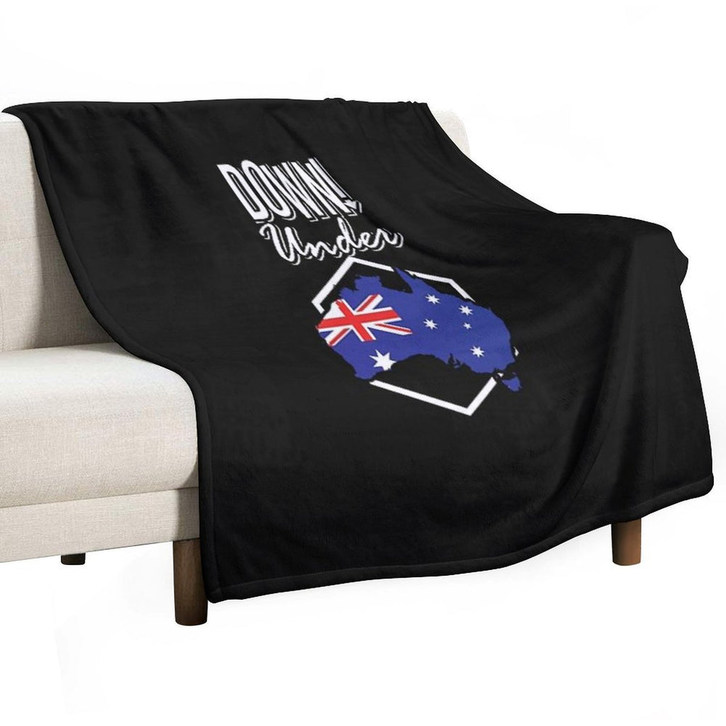Down Under! Comfort Throw Blanket