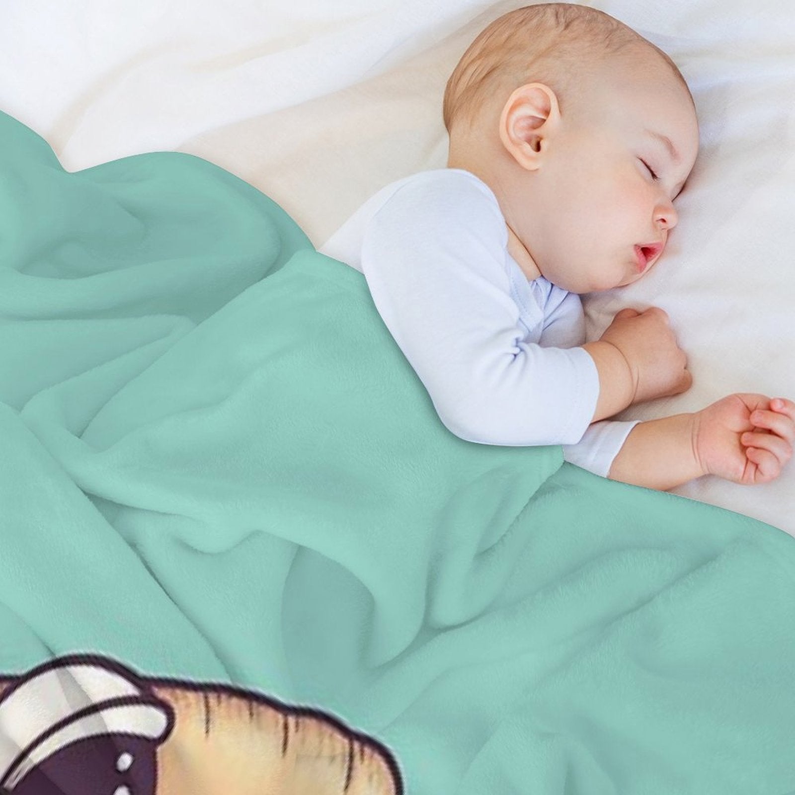 Galactic Deliciousness Eco-conscious Throw Blanket