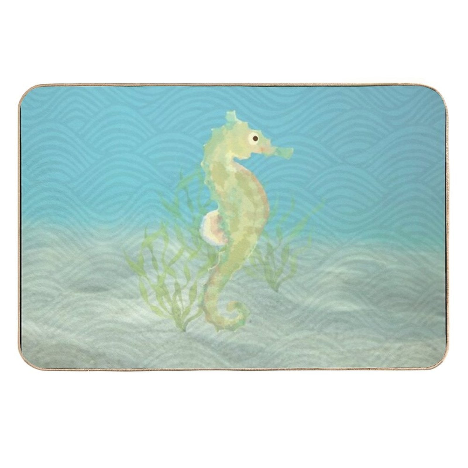 Seahorse  Long-Lasting Bath Mat