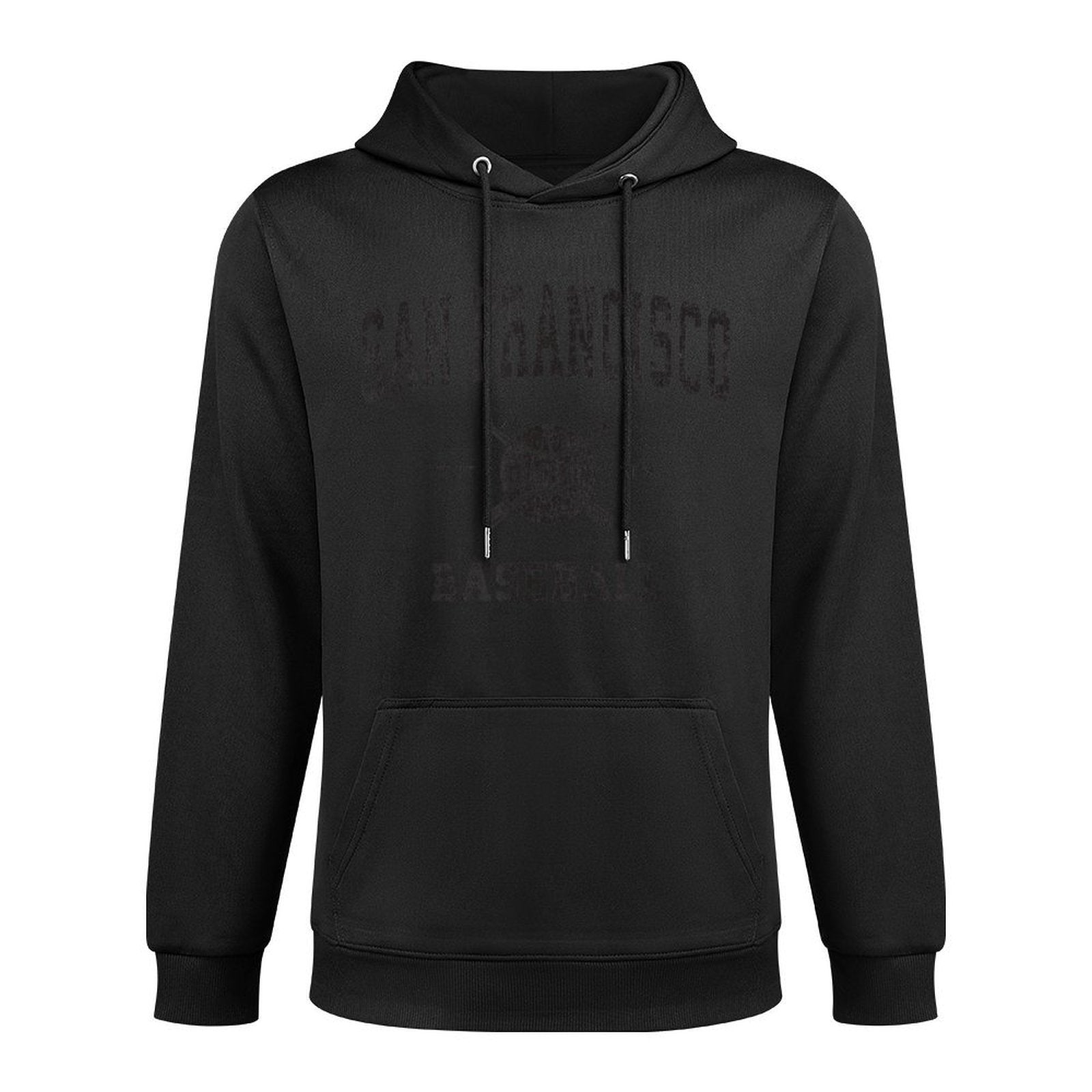 San Francisco SF Vintage Baseball Throwback Retro Design Shape Retention Hoodie