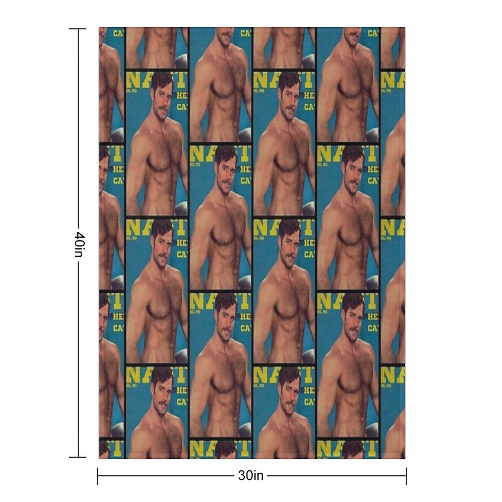 It’s Raining Henry Shrink-resistant Throw Blanket