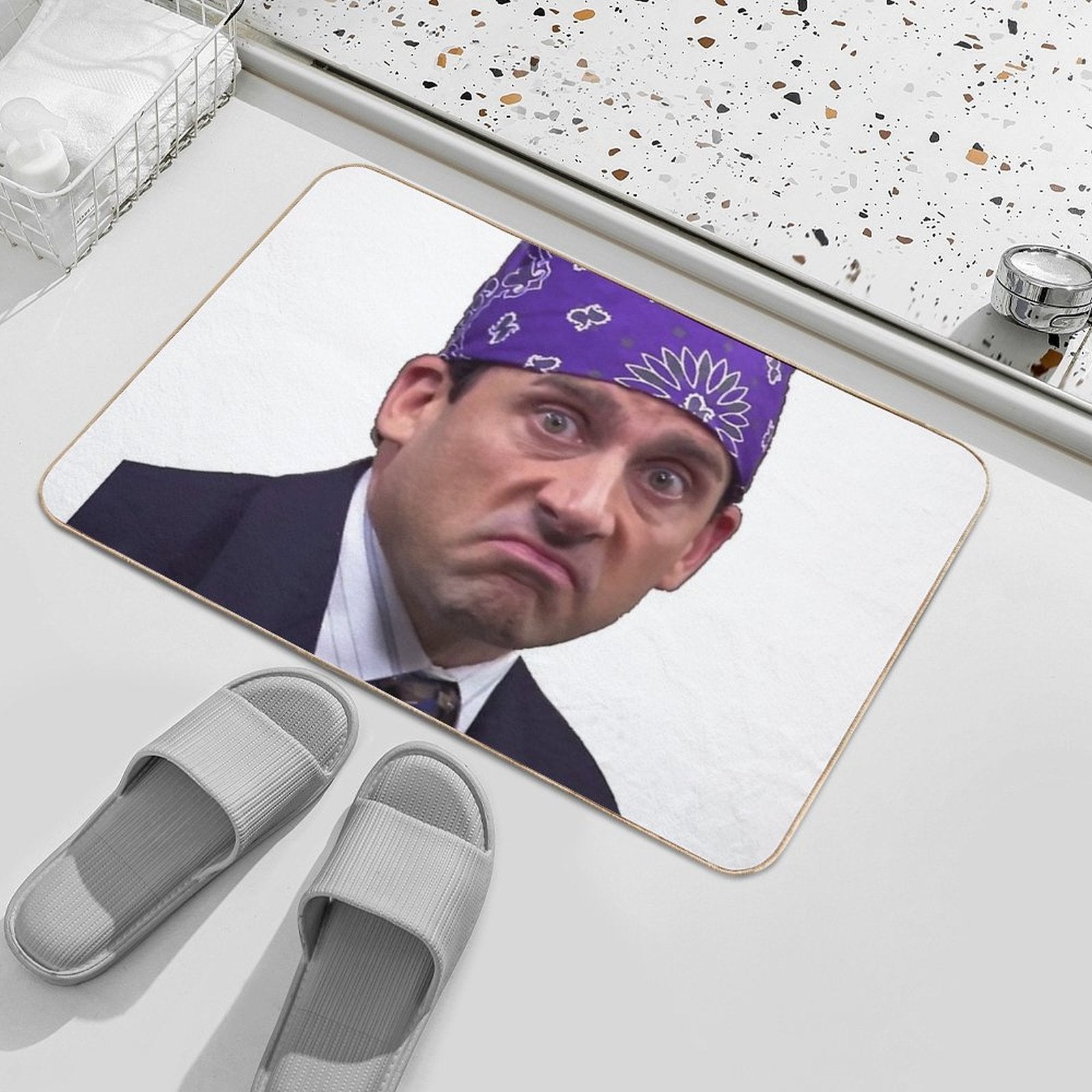 Prison Mike  High-Traffic Bath Mat